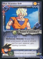 Blue Stamina Drill - 048 - Unlimited Edition - Flat Foil